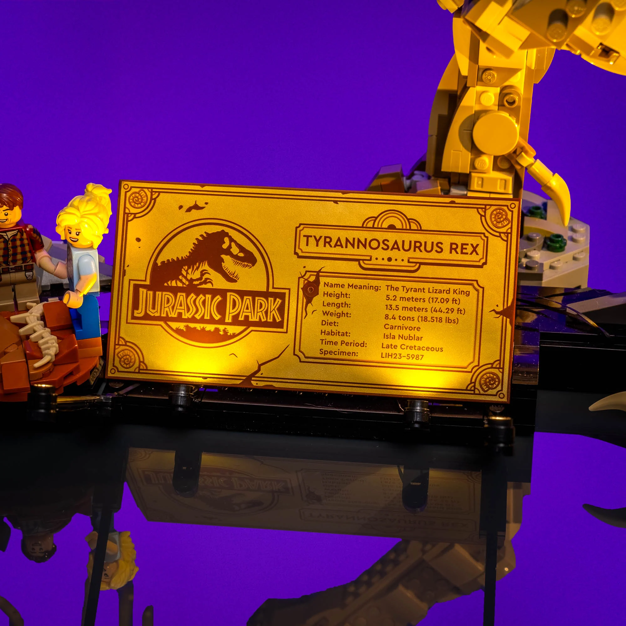 Light Kit for LEGO® Dinosaur Fossils: Tyrannosaurus rex #76968 - Image 3