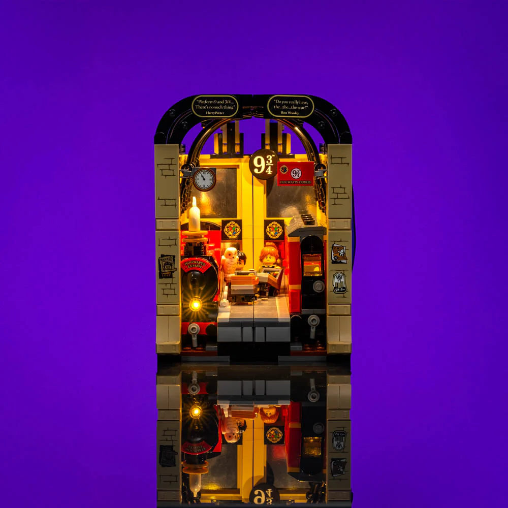 Light Kit for LEGO® Harry Potter™ Book Nook: Hogwarts™ Express #76450 - Image 6