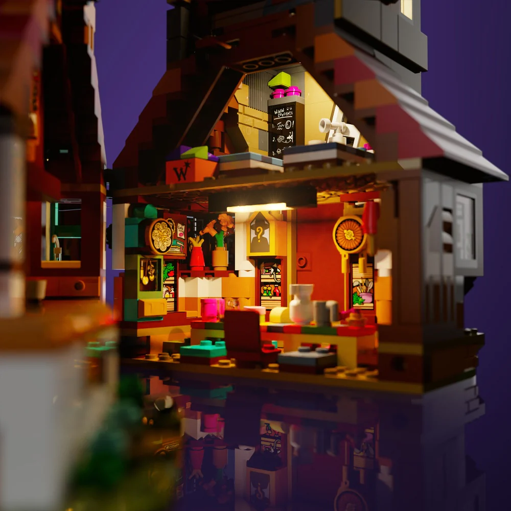 Light Kit for LEGO® Harry Potter The Burrow - Collectors' Edition #76437 - Image 11