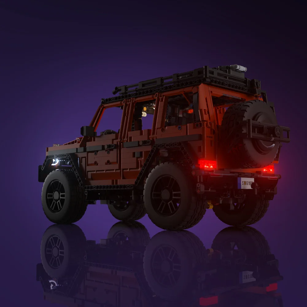 Light Kit for LEGO® Mercedes-Benz G 500 PROFESSIONAL Line #42177 - Image 7