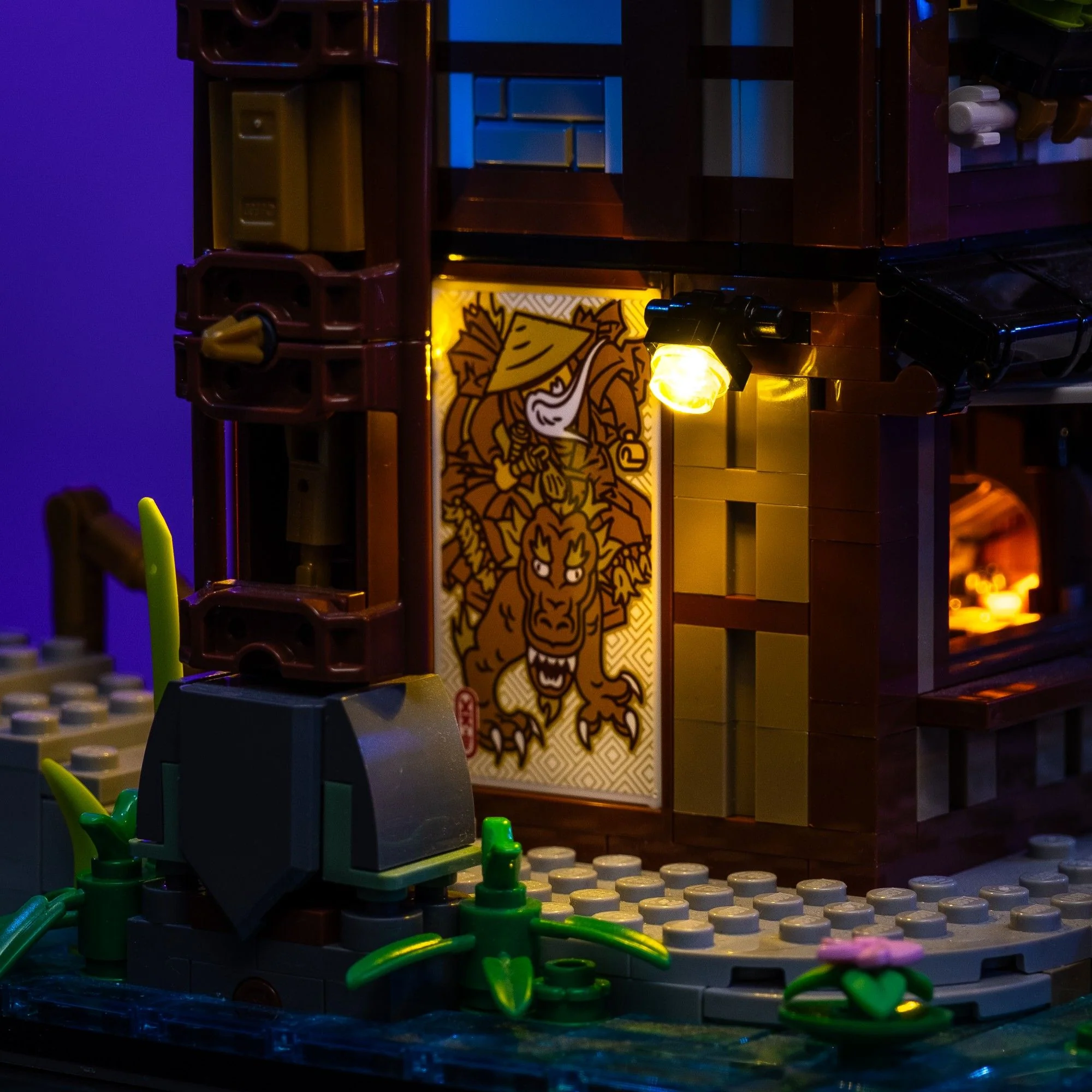 Light Kit for LEGO® NINJAGO® City Markets #71799 - Image 11