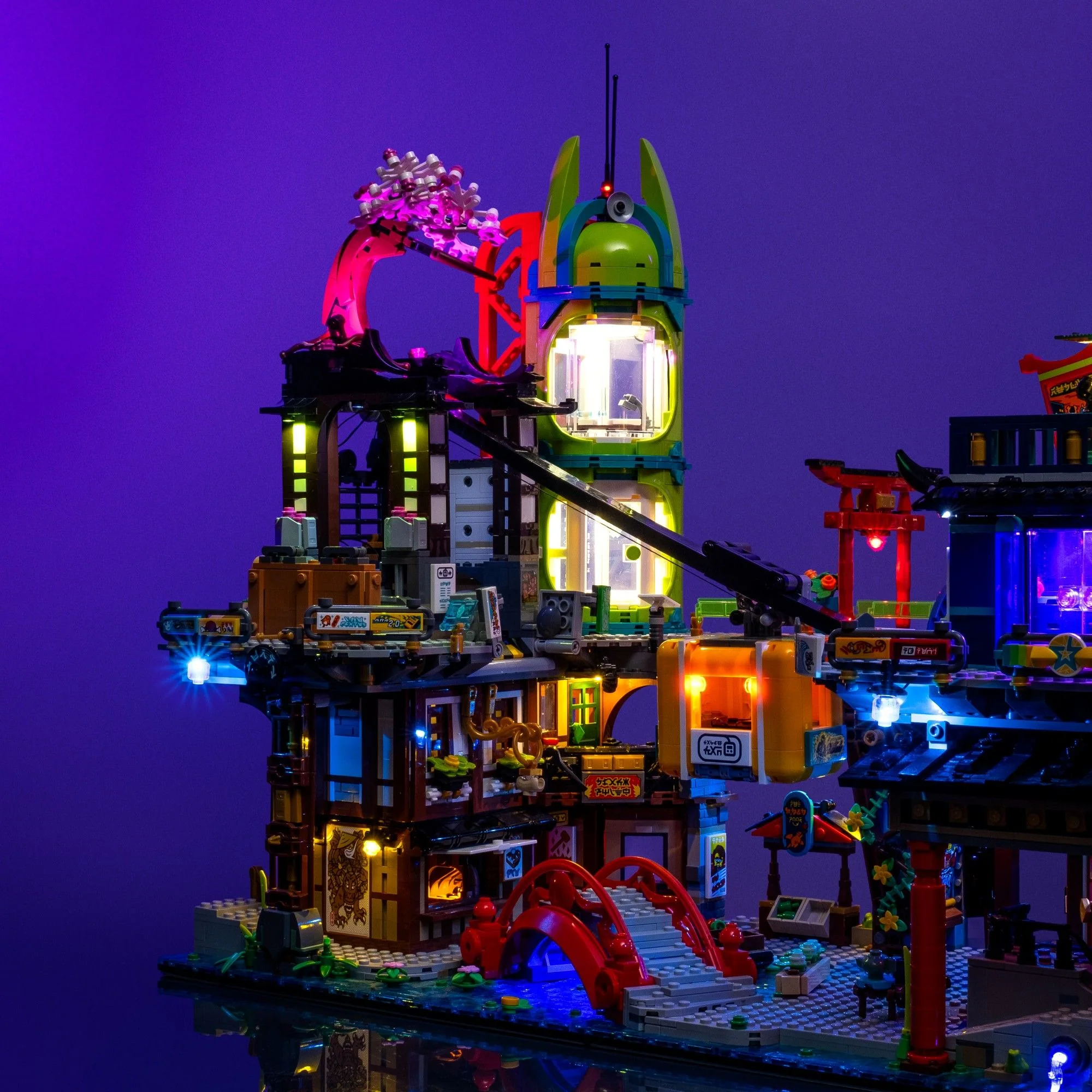 Light Kit for LEGO® NINJAGO® City Markets #71799 - Image 13