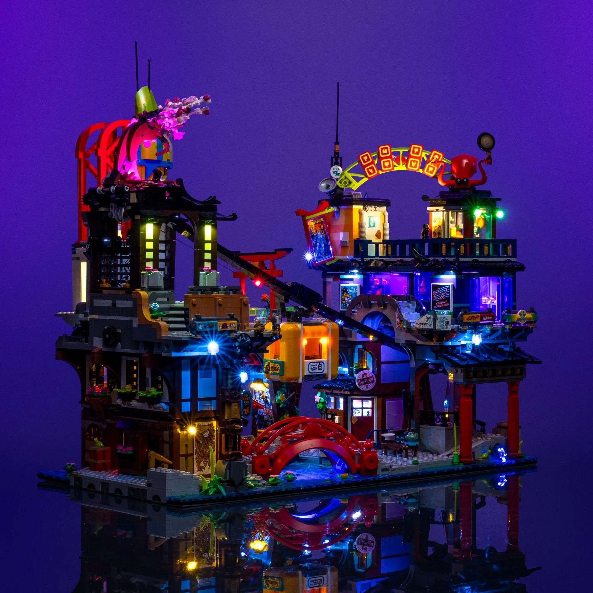 Light Kit for LEGO® NINJAGO® City Markets #71799 - Image 6