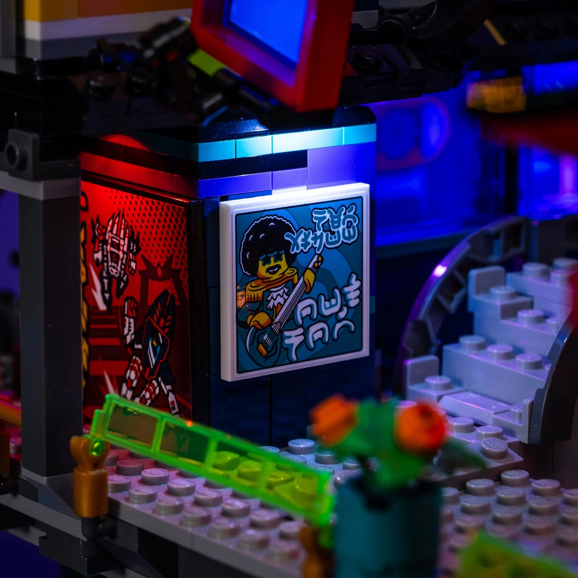 Light Kit for LEGO® NINJAGO® City Markets #71799 - Image 8