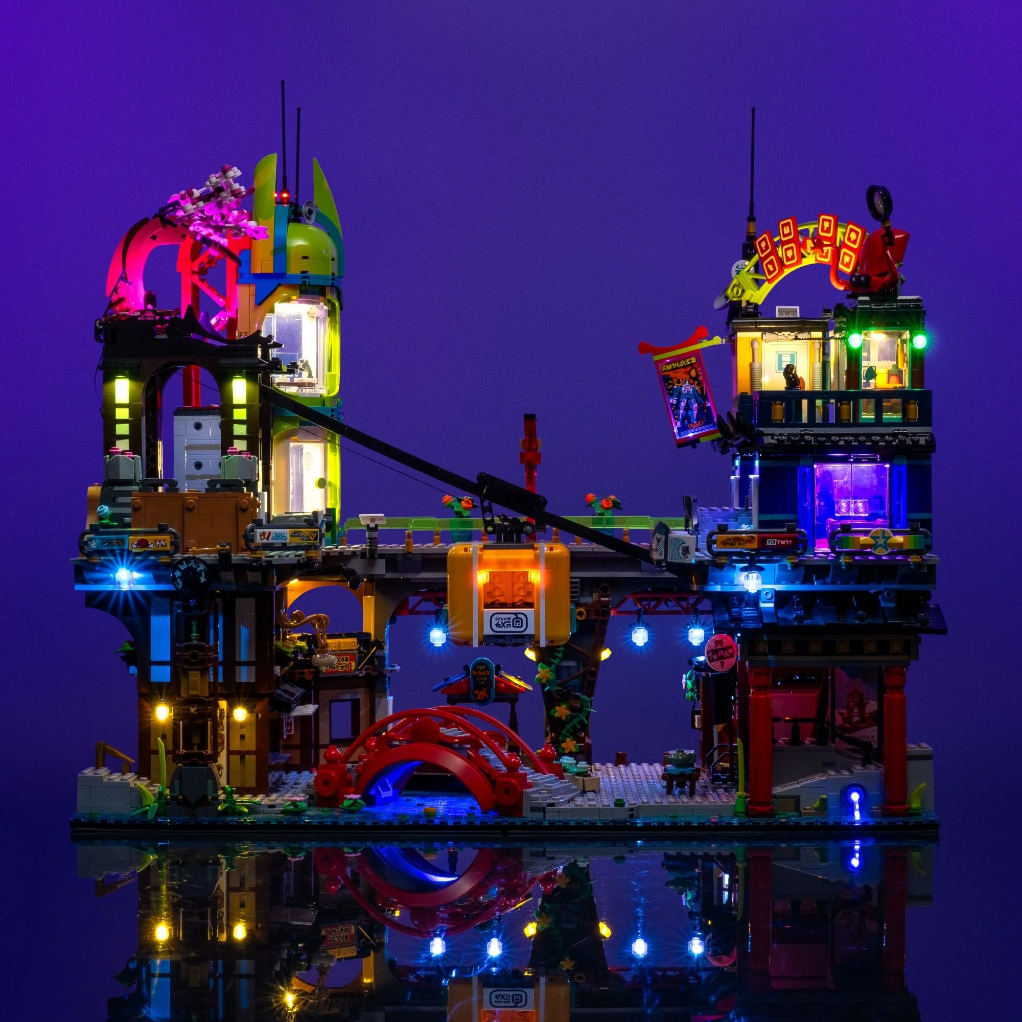 Light Kit for LEGO® NINJAGO® City Markets #71799 - Image 9