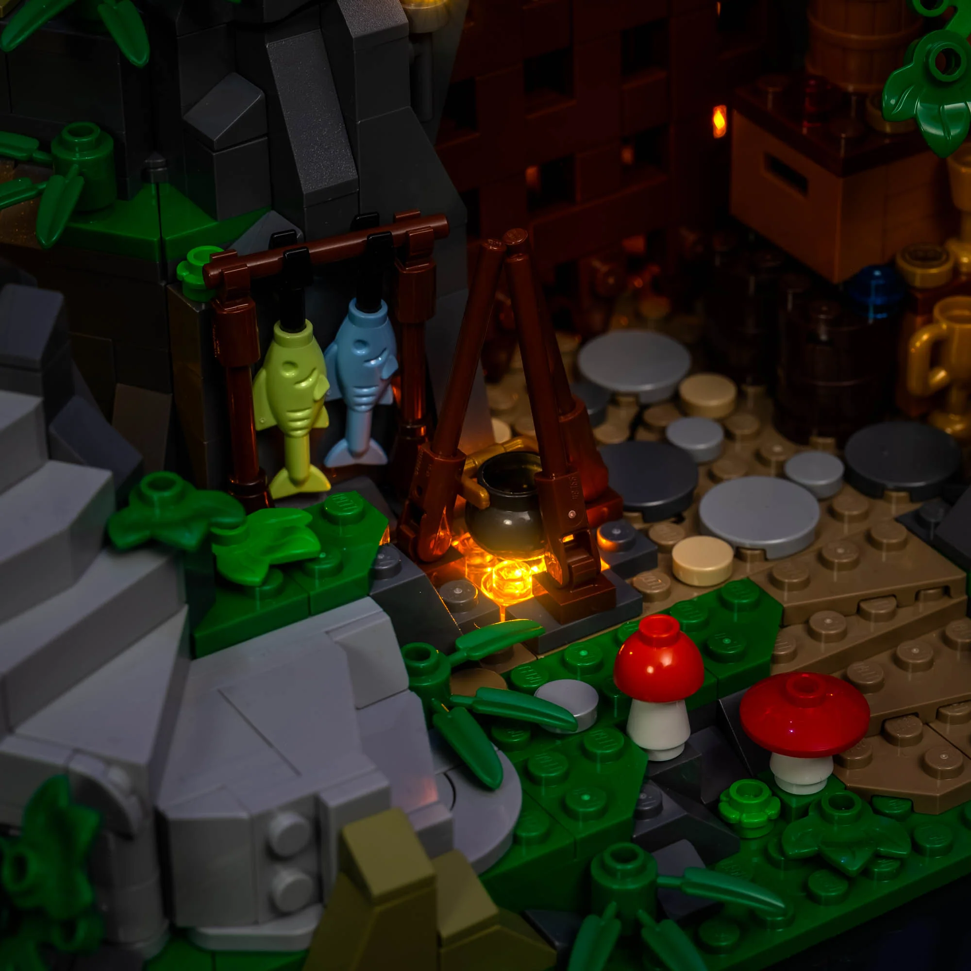 Light Kit for LEGO® Outlaw Forest Den #910057 - Image 12