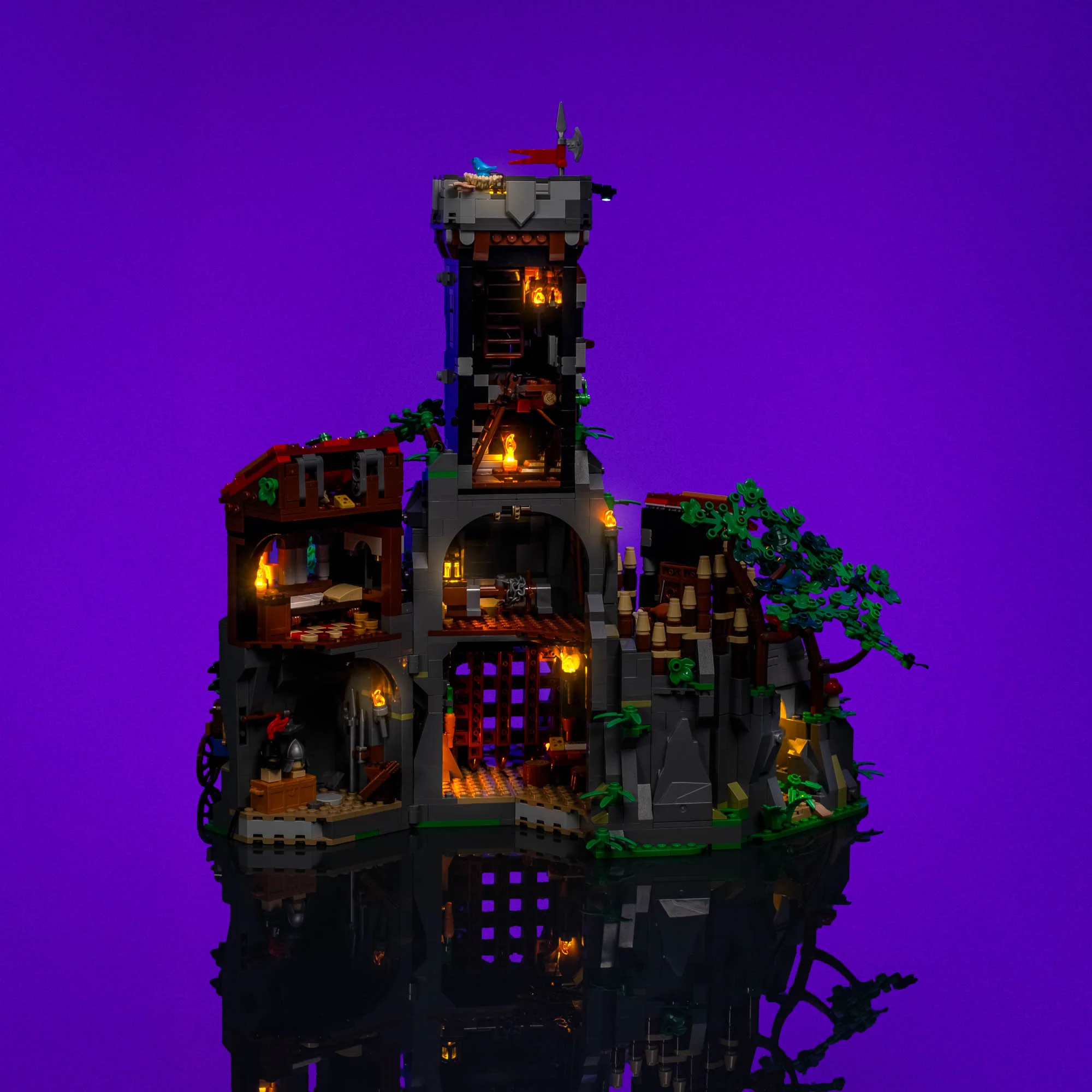 Light Kit for LEGO® Outlaw Forest Den #910057 - Image 6
