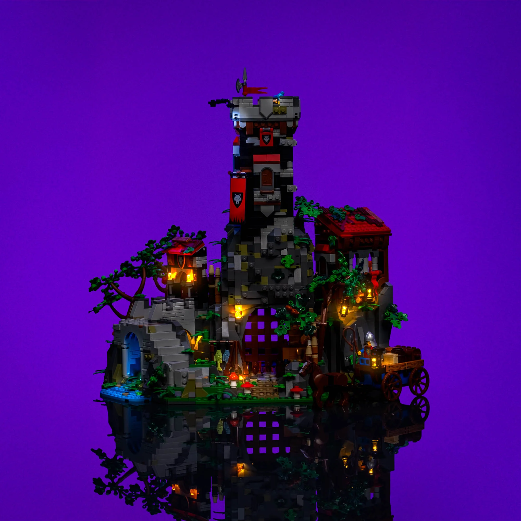 Light Kit for LEGO® Outlaw Forest Den #910057 - Image 9