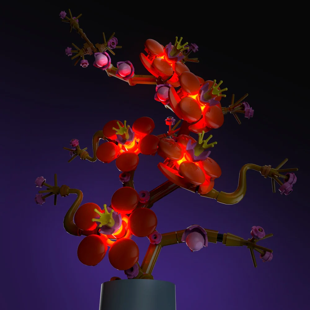 Light Kit for LEGO® Plum Blossom #10369 - Image 3