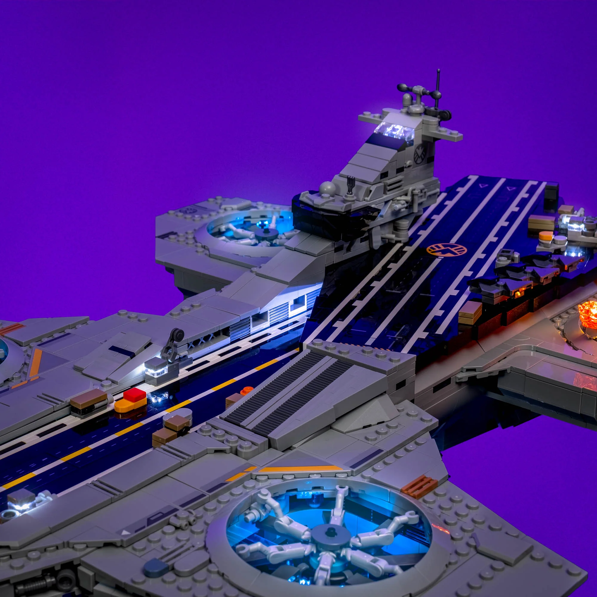Light Kit for LEGO® S.H.I.E.L.D. Helicarrier #76354 - Image 11