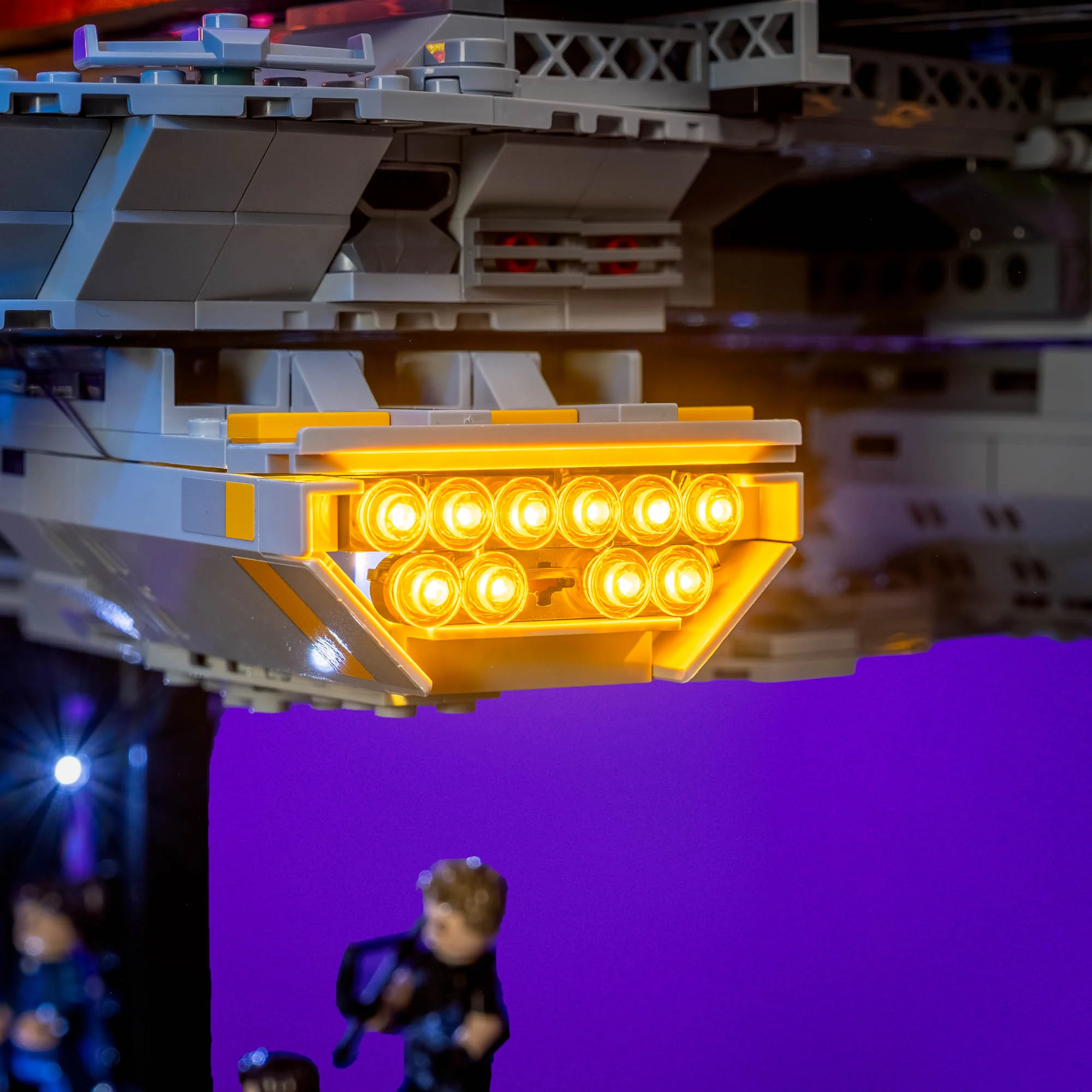 Light Kit for LEGO® S.H.I.E.L.D. Helicarrier #76354 - Image 3
