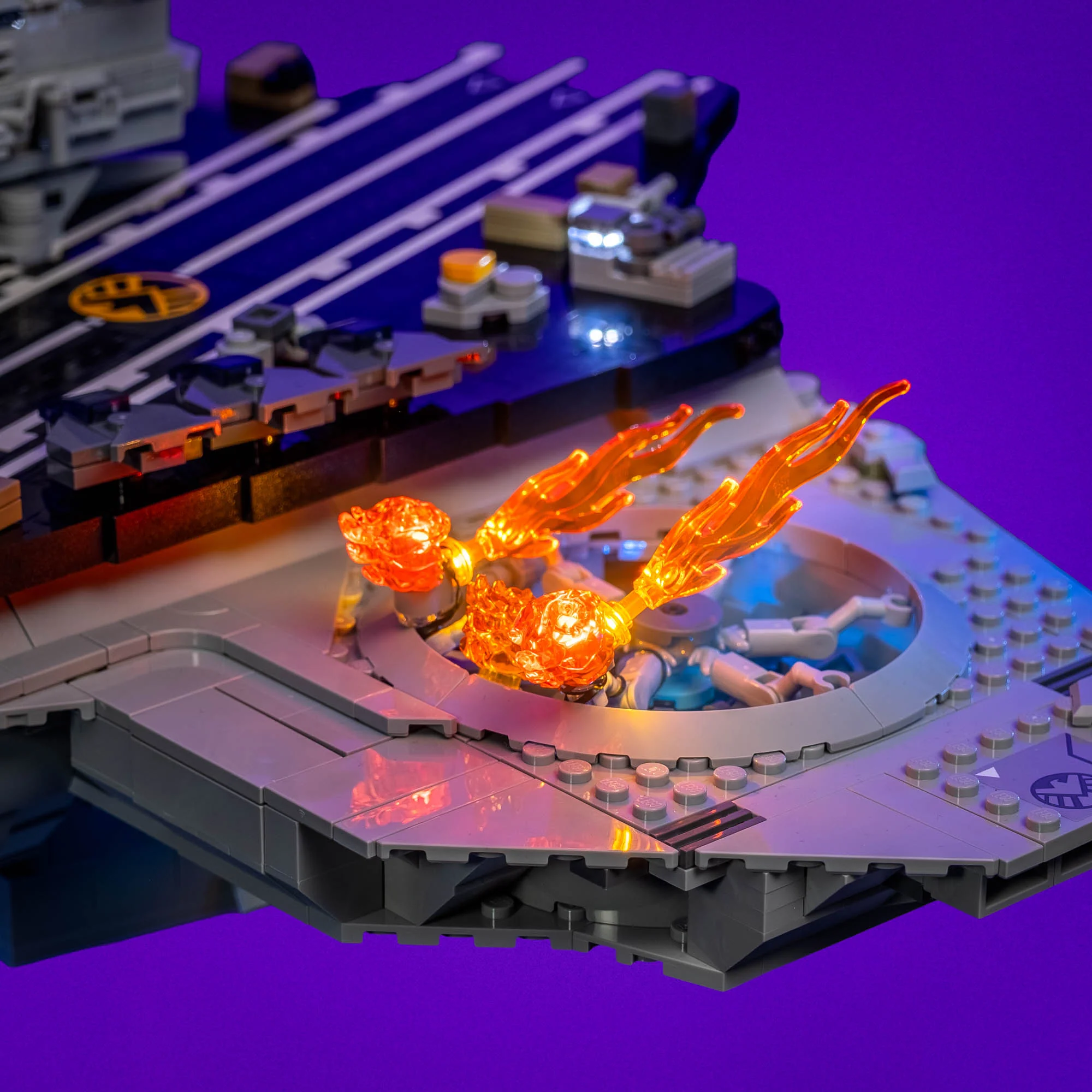 Light Kit for LEGO® S.H.I.E.L.D. Helicarrier #76354 - Image 5