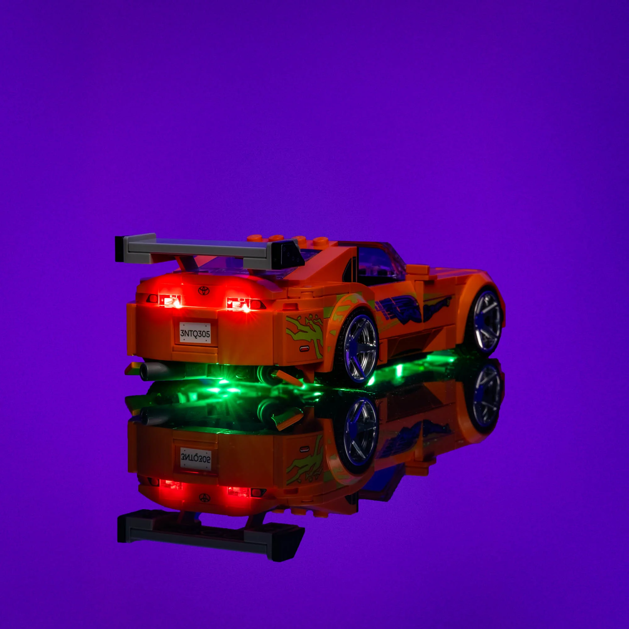 Light Kit for LEGO® Speed Champions Fast and Furious Toyota Supra MK4 #77260 - Image 5