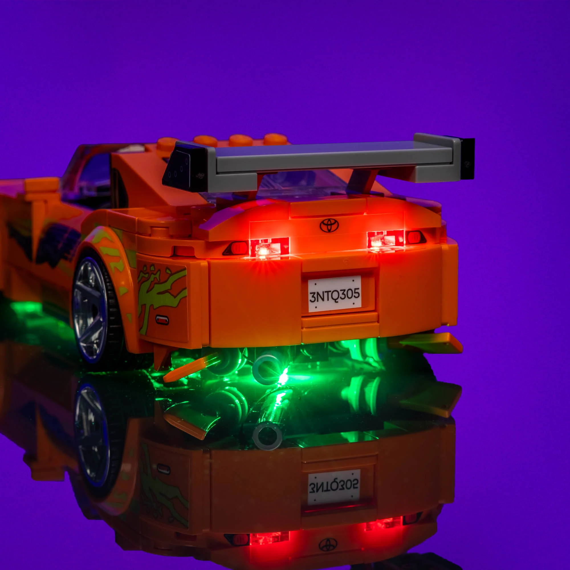 Light Kit for LEGO® Speed Champions Fast and Furious Toyota Supra MK4 #77260 - Image 9