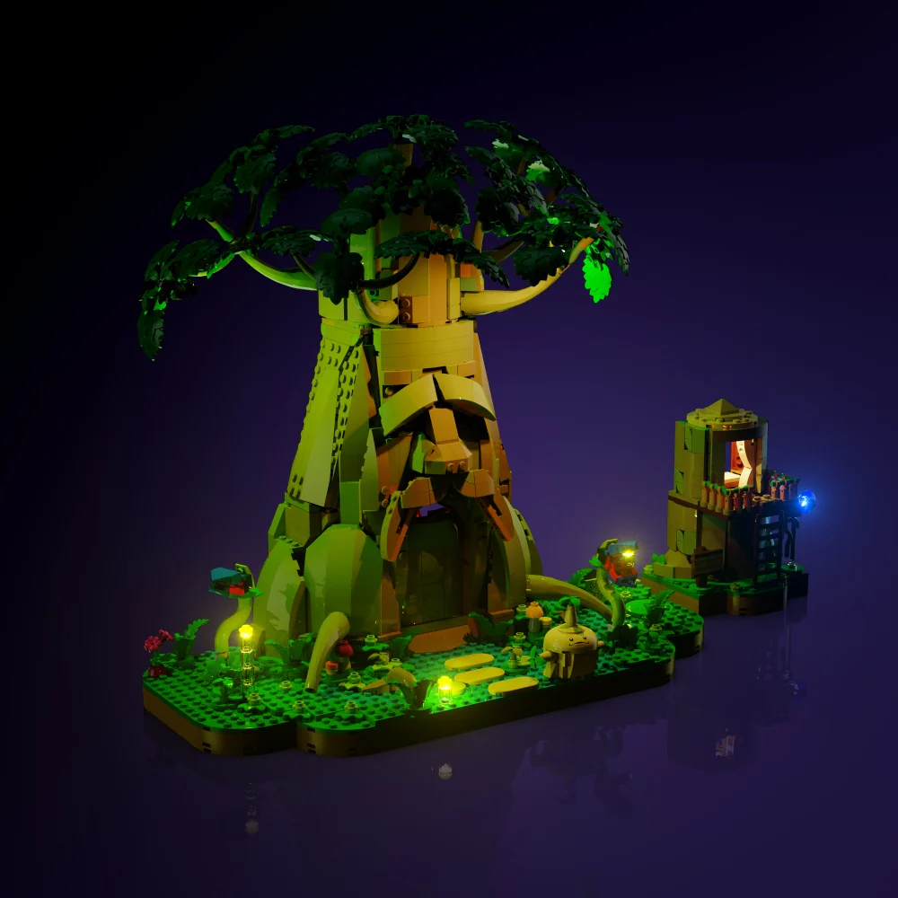 Light Kit for LEGO® The Legend of Zelda Great Deku Tree 2-in-1 #77092 - Image 6