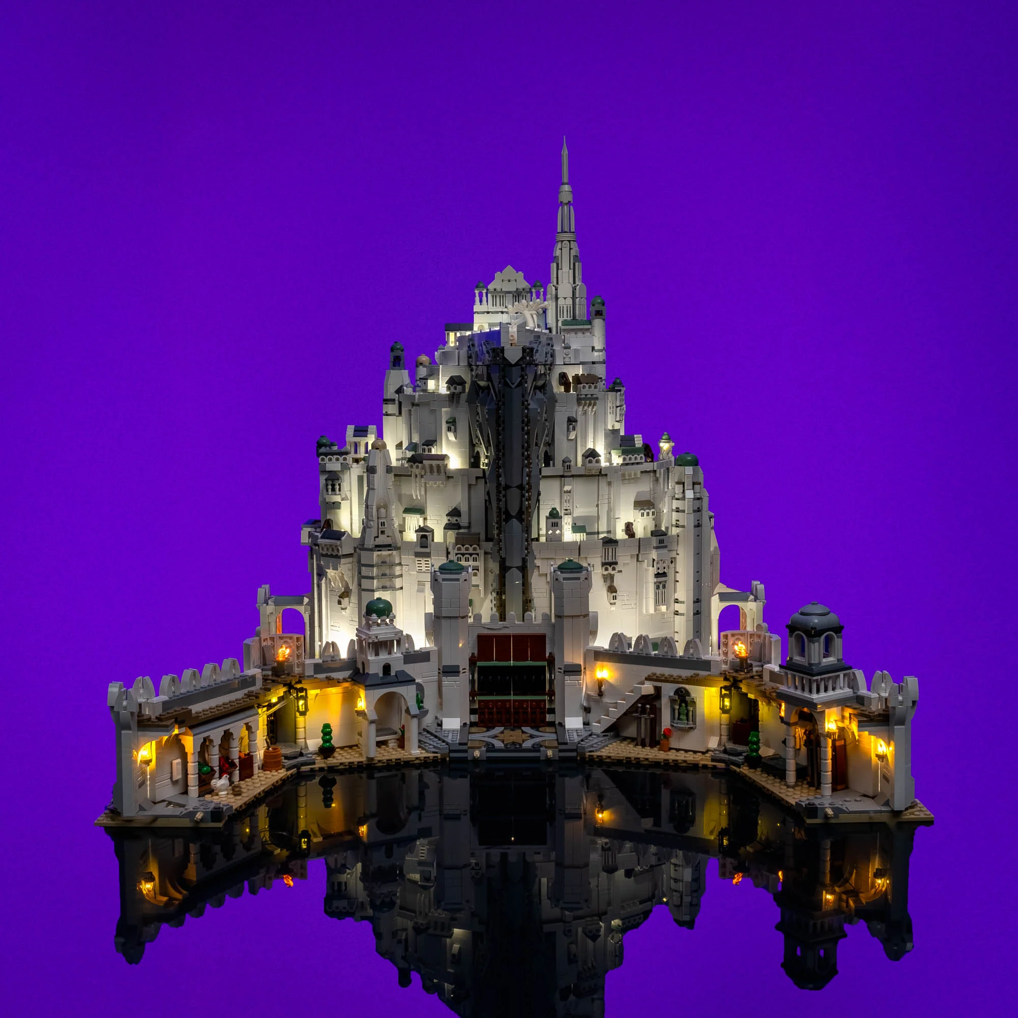 Light Kit for LEGO® The Lord of the Rings: Minas Tirith™ #11377 - Image 12