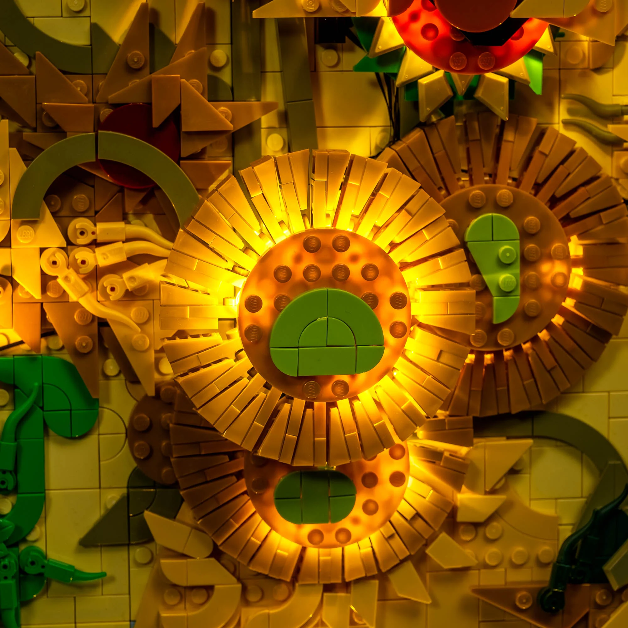 Light Kit for LEGO® Vincent van Gogh – Sunflowers #31215 - Image 5