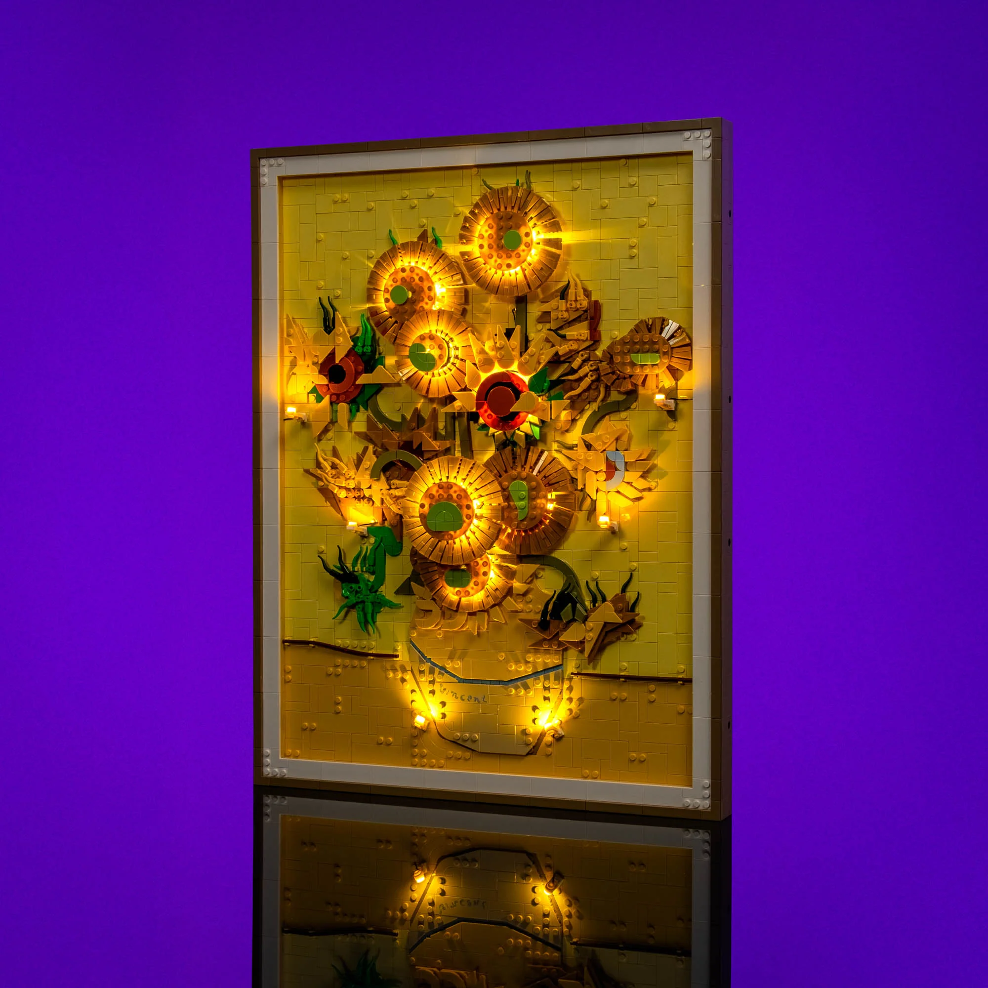 Light Kit for LEGO® Vincent van Gogh – Sunflowers #31215 - Image 8