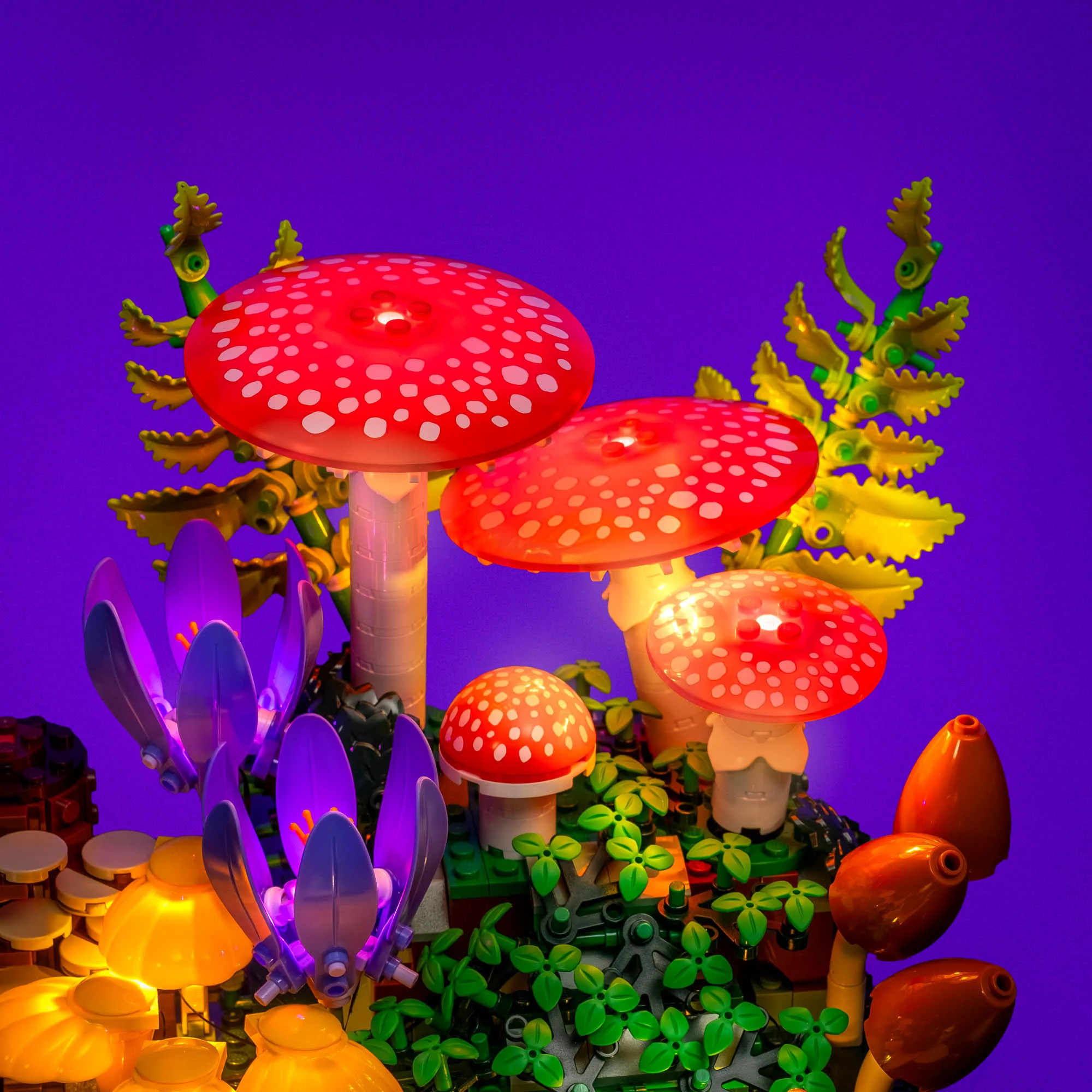 Light Kit for LEGO® Woodland Mushrooms #11505 - Image 3