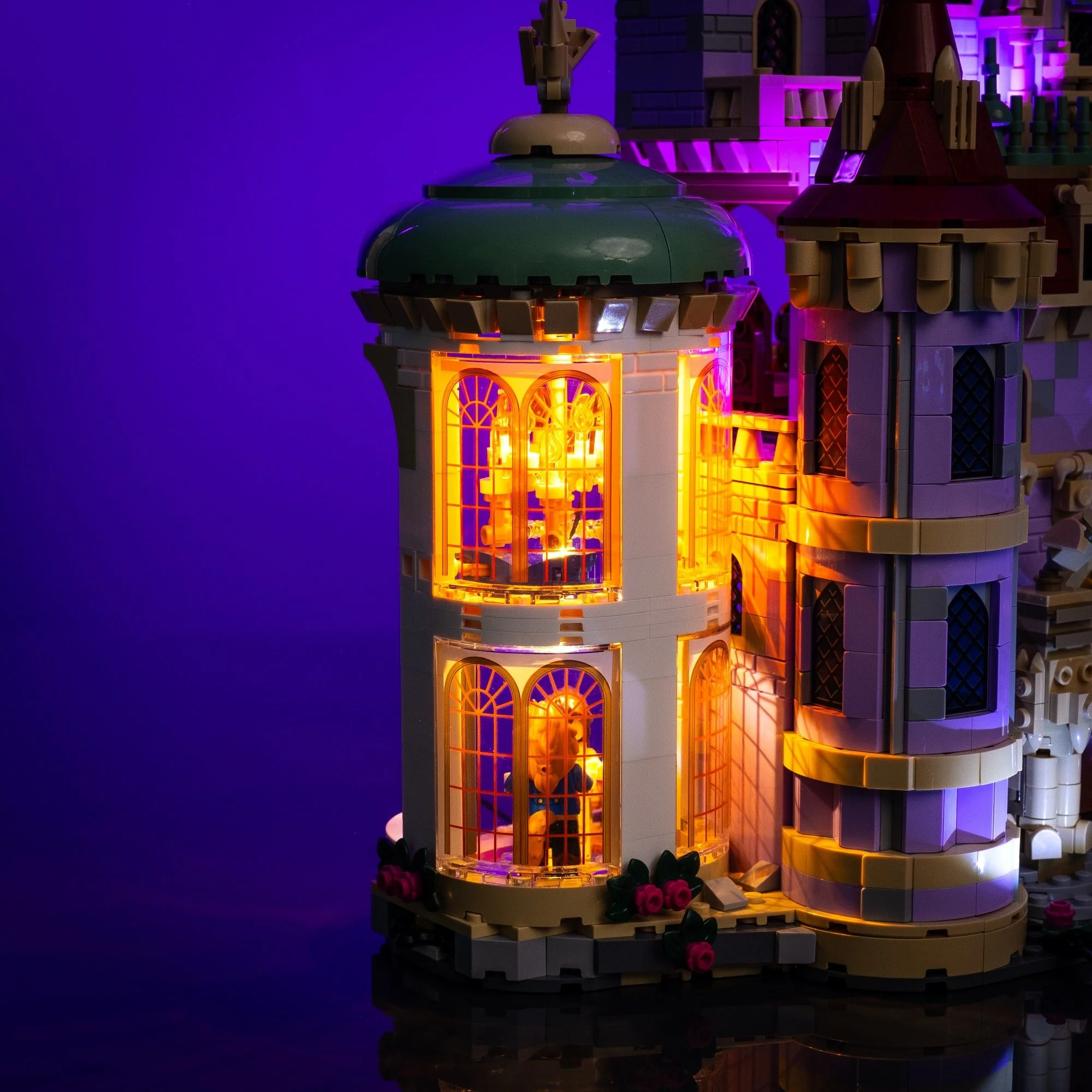 Light Kit for LEGO® Disney Beauty and the Beast Castle #43263 - Image 15